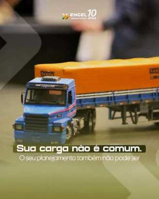Sua carga não é comum. Seu planejamento também não pode ser.
