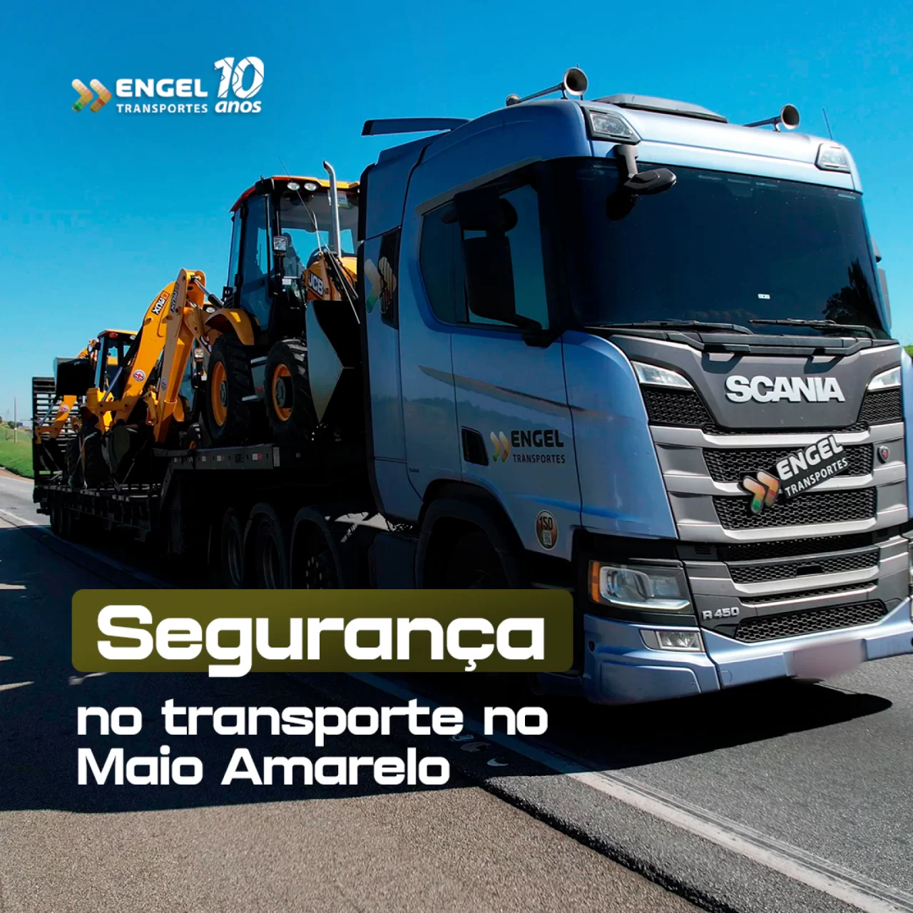 Segurança no transporte no Maio Amarelo