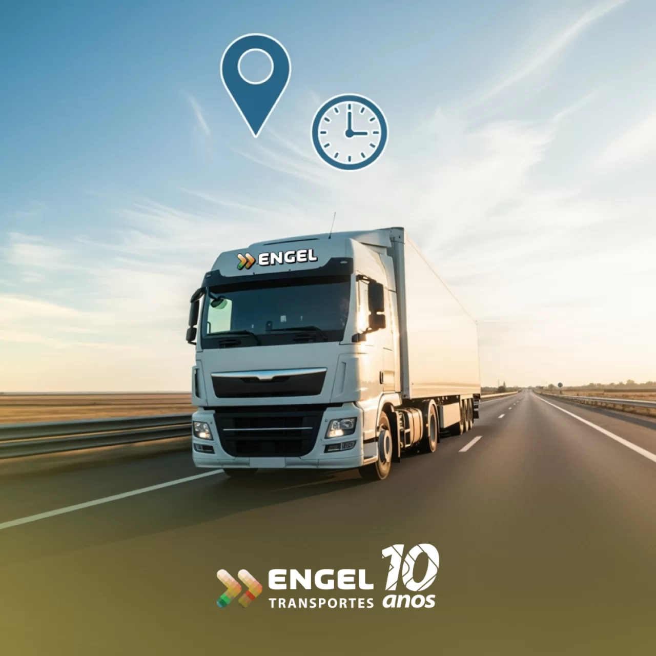 Entregas pontuais: a logística sincronizada da Engel