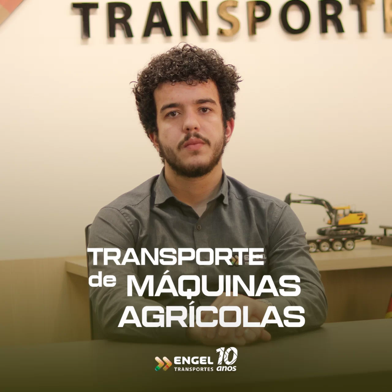 Logística especializada em máquinas de linha amarela